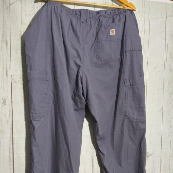 Carhartt Gray scrub pants sz XL - Picture 8 of 11